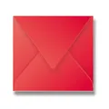 Clairefontaine Briefumschlag, 165 x 165 mm, rot, 20 Stück